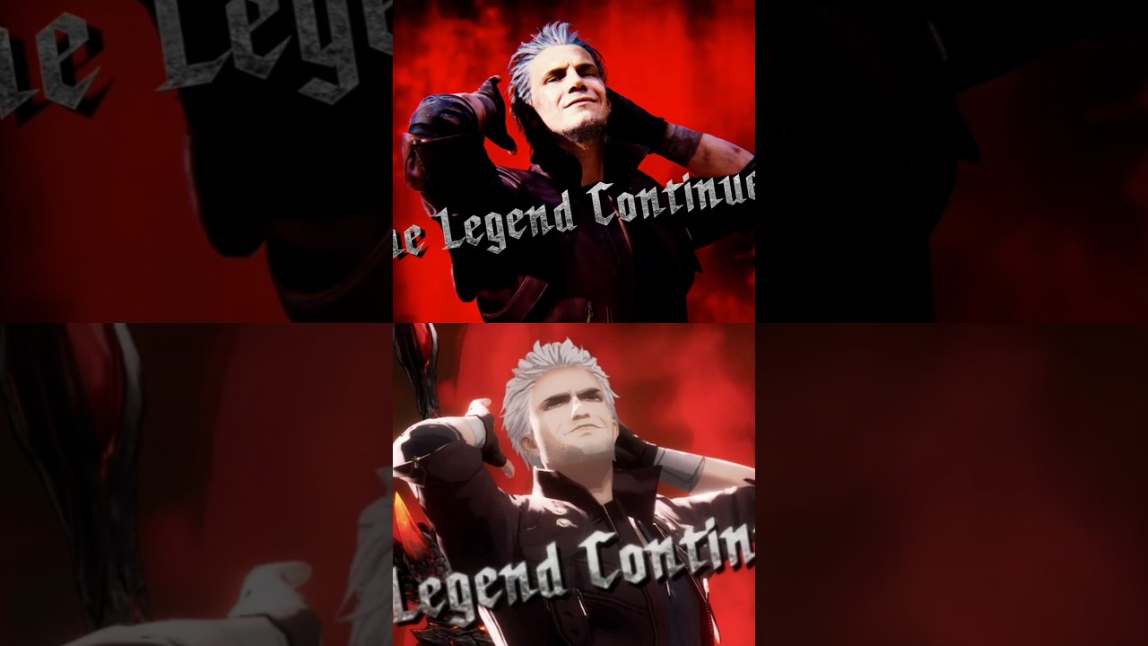 DMC 5 Bloody Palace Ending Vs PGR x DMC 5 Winning Screen