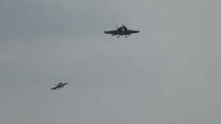 20140506 GCAトレーニング VFA-115 イーグルス NF303 NF311 の着陸@厚木基地