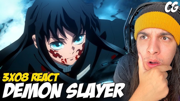 Demon slayer (kimetsu no yaiba) react ep 7 temp 3