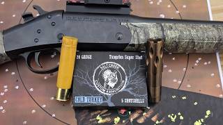 Salt Creek 20ga 3" 1-5/8oz #9 TSS Test W/ Stevens 301 &amp; Patternmaster Code Black Turkey .565