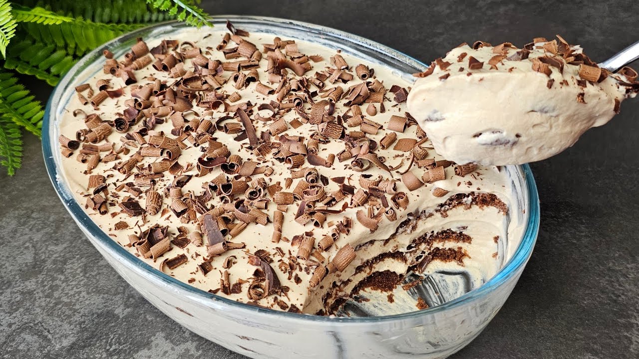 БЕЗ ДУХОВКИ! Десерт за 5 МИНУТ! Вы будете поражены! 😋супер вкусно и исчезает в одно мгновение!!