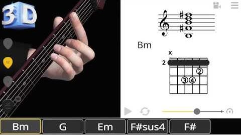 How to Save & Load Chords in Guitar 3D - Basic Chords v1.1.4