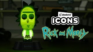Rick and Morty Toxic Rick Icon Light | Paladone