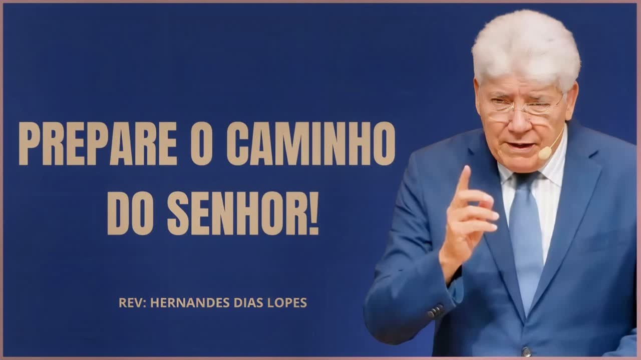 PREPARE O CAMINHO DO SENHOR  UMA MENSAGEM URGENTE