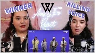 First Time Reacting to Winner Together! 💙 WINNER on Dingo Music's Killing Voice | Ams & Ev React