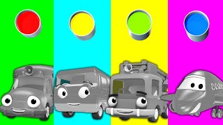 Kids Songs: Learn Colors with Finger Family's Colorful Vehicles