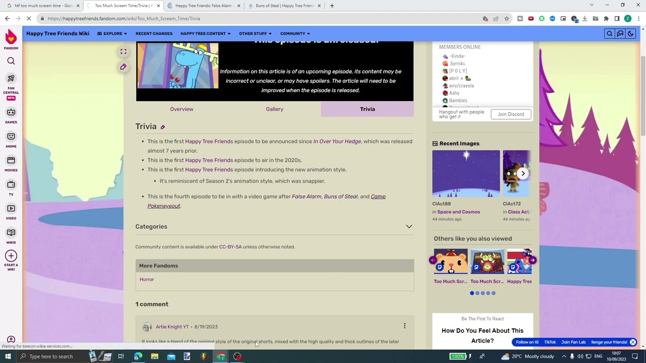 New: Happy Tree Friends - Too Much Scream Time (The Upcoming Episode)