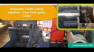 Chaff Cutting Machine | Cow Feeding Grass Cutting Machine