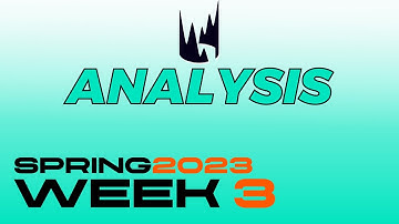 LEC 2023 Spring Split Week 3 Analysis and Power Rankings -- SuperKmanrocks