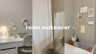 room makeover & tour 2023 🧺🧹 minimalist aesthetic, pinterest inspired