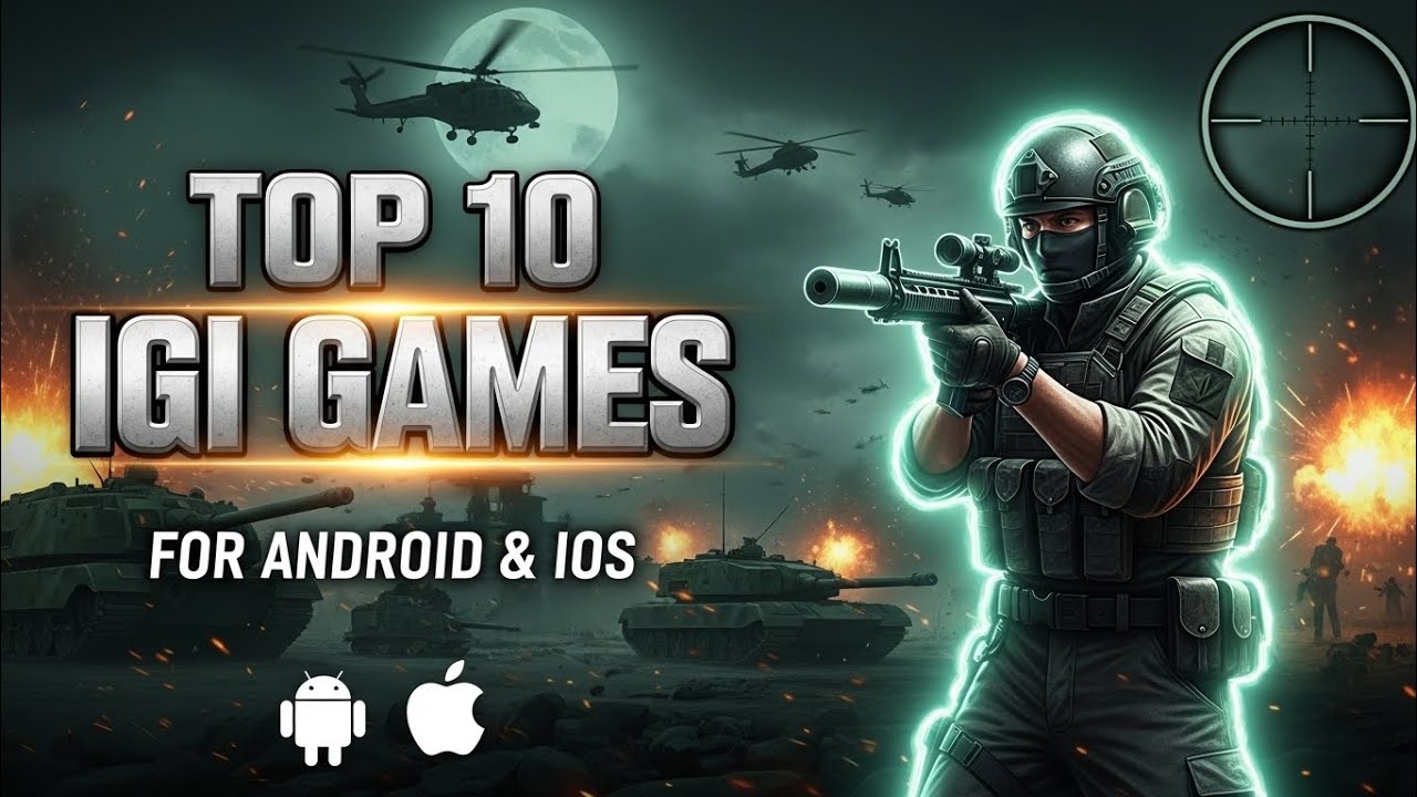 Top 10 Best IGI Games for Android & iOS of
