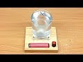 Magnetic stirrer works with any cup, Experimental magnet with water | Vina Tech