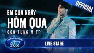 EM CỦA NGÀY HÔM QUA   SƠN TÙNG MTP tái hiện bản thân của 10 năm trước tại Vietnam Idol 2023