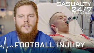 Football Injury: Broken Bones | Casualty 24-7: Every Second Counts