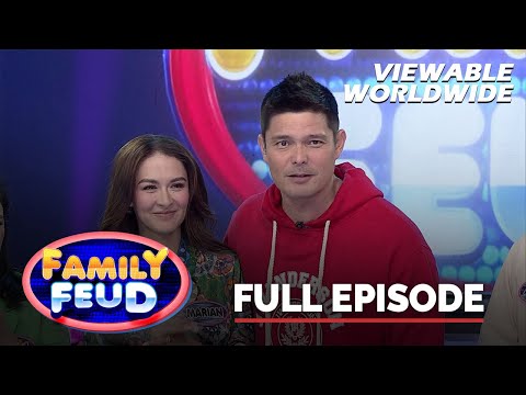 Family Feud: DINGDONG DANTES, kinilig kay MARIAN RIVERA! (December 15, 2023) (Full Episode 355)