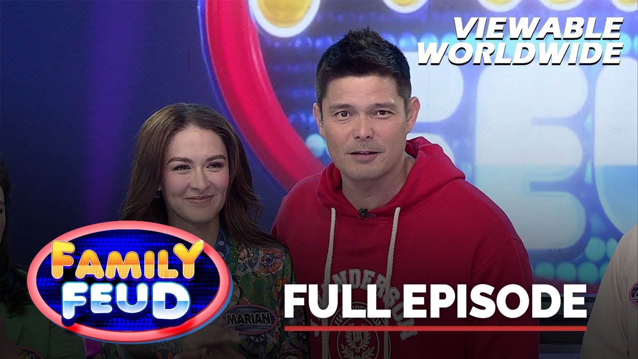 Family Feud: DINGDONG DANTES, kinilig kay MARIAN RIVERA! (December 15, 2023) (Full Episode 355)