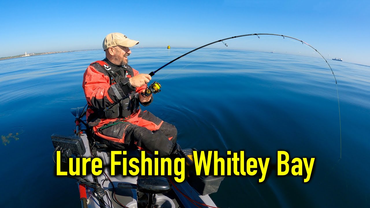 A Great Day Lure Fishing for Wrasse and Cod - St Mary's Island - Whitley Bay - Kayak Sea Fishing UK