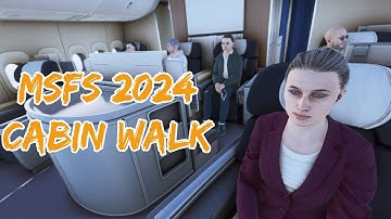 How to walk in the cabin in Microsoft Flight Simulator 2024