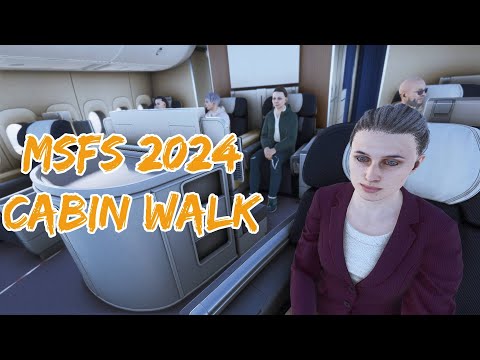 How to walk in the cabin in Microsoft Flight Simulator 2024
