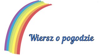 Wiersz o pogodzie