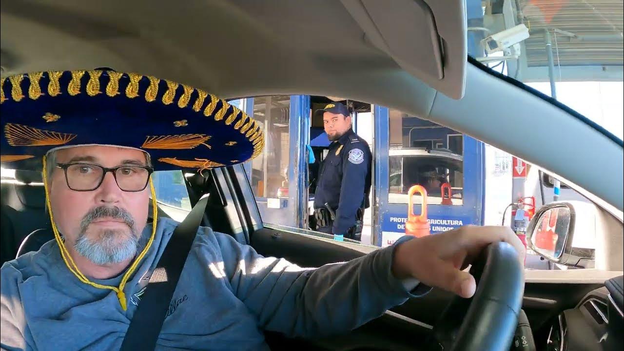 Bumpy Ride out of Andrade Port of Entry, U.S. Customs & Border