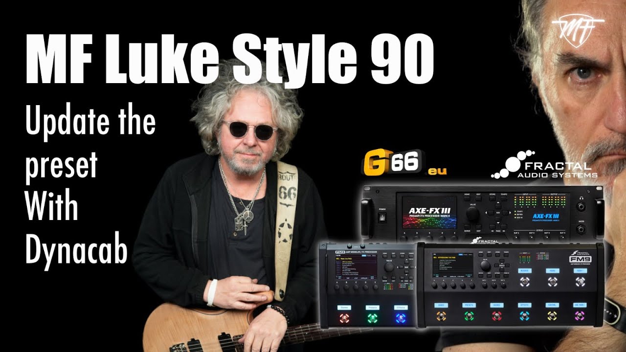 Update my Steve Lukather Fractal Preset - YouTube