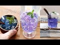 【色が変わる！？】まとめ✨バタフライピーで作るカラフルゼリー｜紫陽花ゼリー