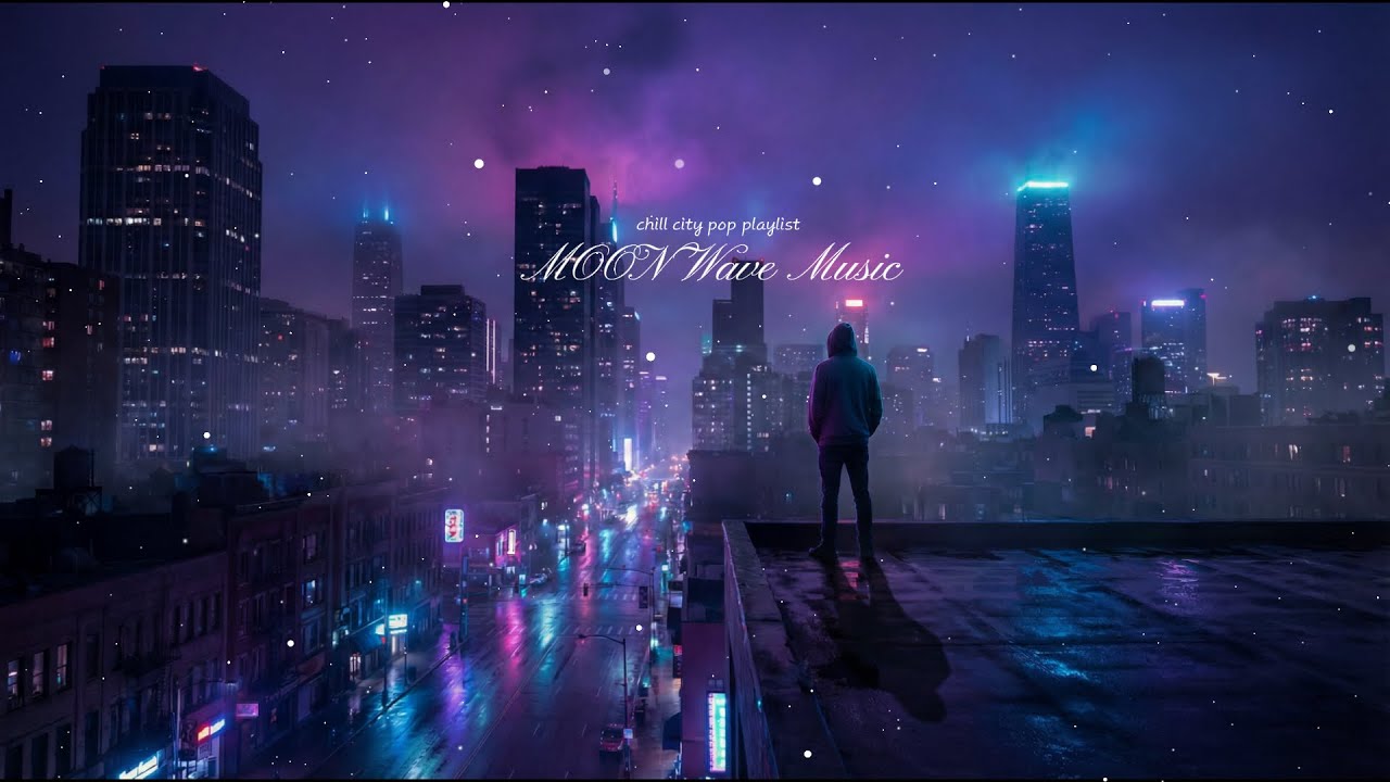 눈 오는 밤, 네온에 잠기는 시티팝 🌃 | Moon Wave City Pop Playlist (16 Tracks)