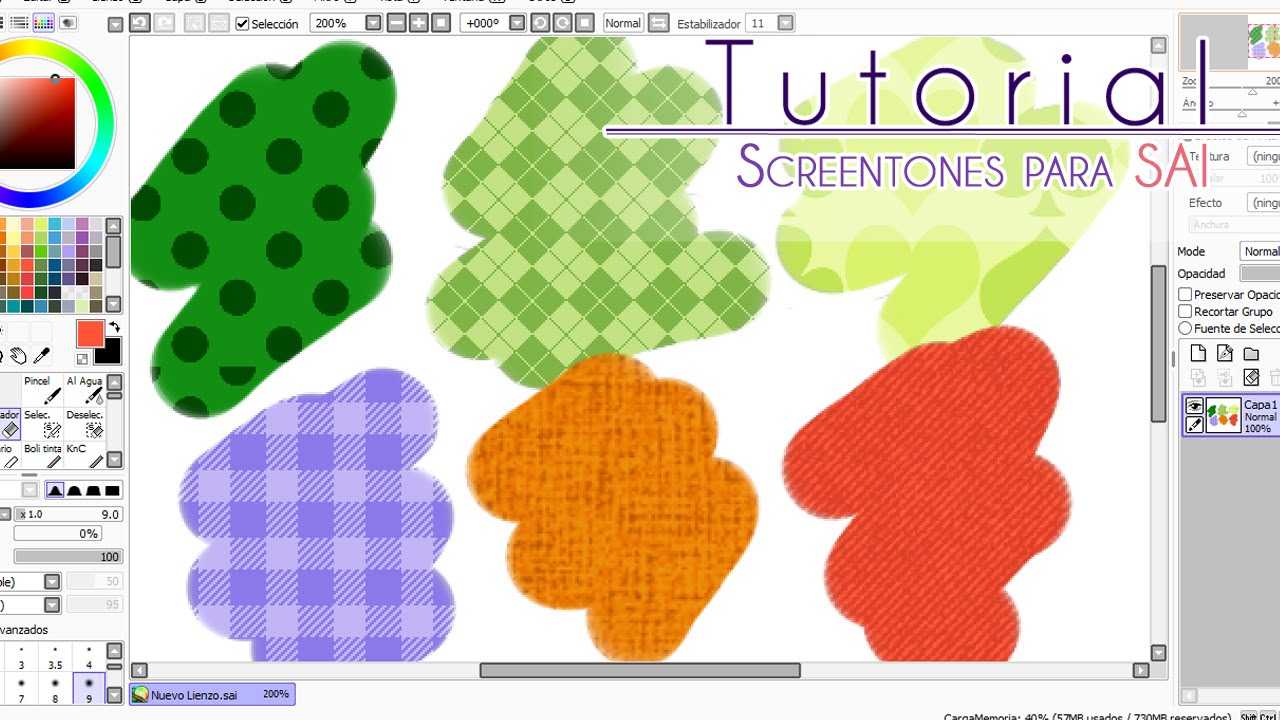 Tutorial ۰• Instalar Screentones/tramas en SAI •۰ YouTube