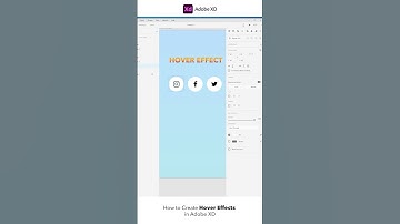 How to create Hover Effects in Adobe XD