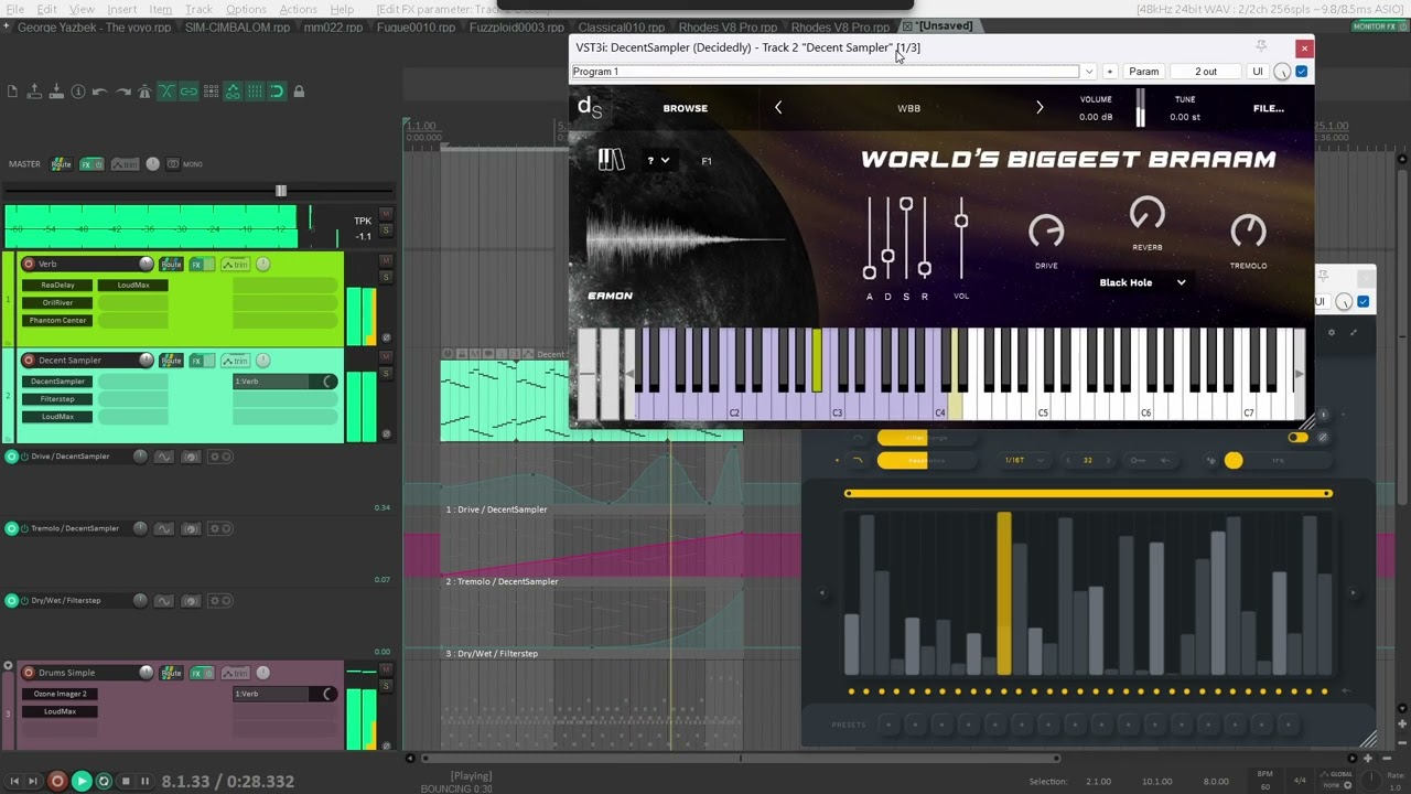 Quick demo of the World's Biggest Braaam