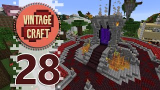NEW SHOPPING DISTRICT! - Minecraft VintageCraft Season 2 - EP28