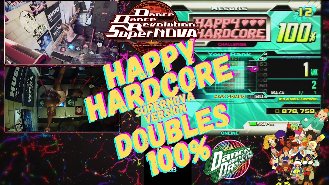 Dance Dance Supernova 2 Challenge Course - Happy Hardcore - Doubles - 100%