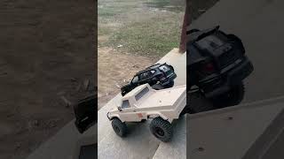 RC Off-Road Crawler Challenge 🔥 4x4 Scale Truck Extreme Crawling #Shorts