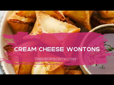 Cream Cheese Wontons