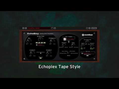 EchoBoy - Classic Echo Styles on Guitar