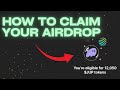 How to claim  sell your jupiter airdrop  step by step guide