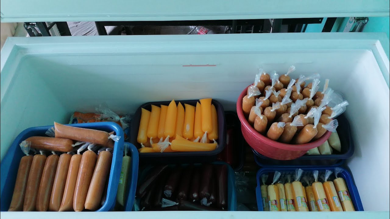 Así acomodo mi congelador con mis bolis para mi negocio #yosoyjuliotapia