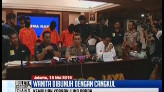 Cangkul maut, ketiga pelaku pembunuhan Eno Fariah terancam hukuman seumur hidup - BIS 18/05
