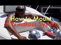 How to Mount a WINDLASS System #boating #yachting #windlass #fiveoceans #commodore #regalcommodore