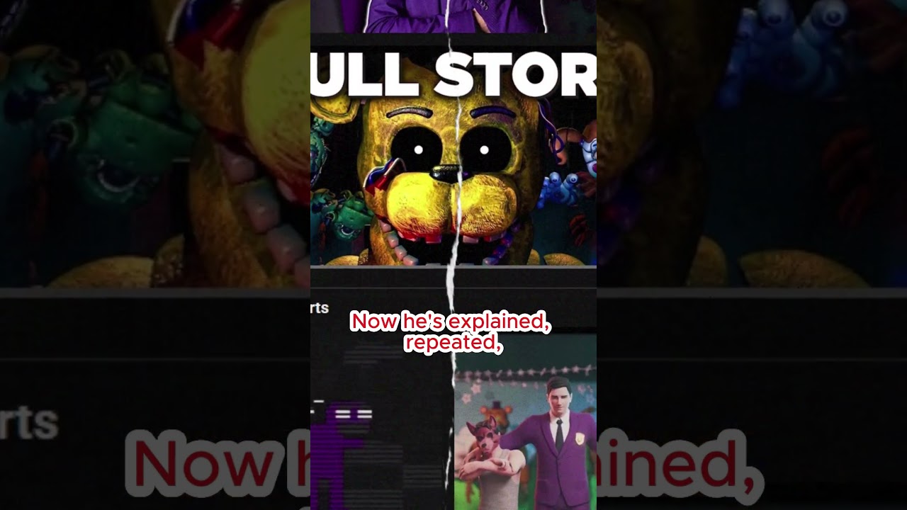 William Afton Stopped Being Scary #fnaf