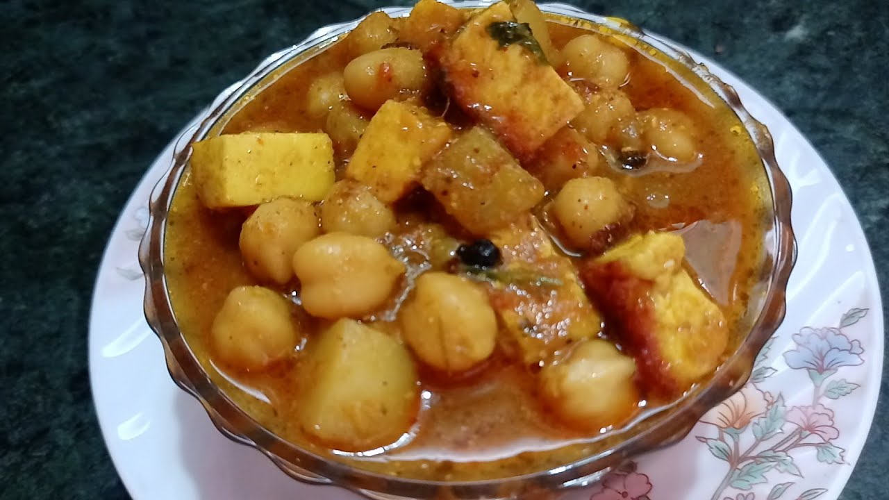 Iskcon temple style chana paneer। Chole paneer without onion garlic। Uma's Kitchen YouTube
