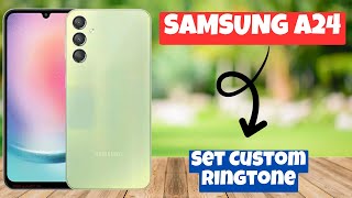 Samsung Galaxy A24 Set Custom Ringtone || Custom ringtone setting||How to use custom ringtone option screenshot 4