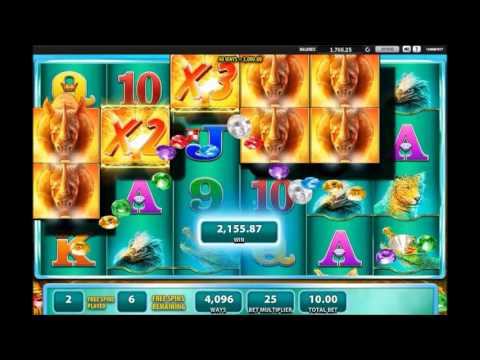 Experience Raging Rhino Game Play in English at US Online Casinos