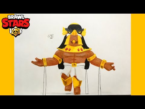 Drawing Horus Bo Brawl Stars Gtr Youtube - leon mod manga brawl star