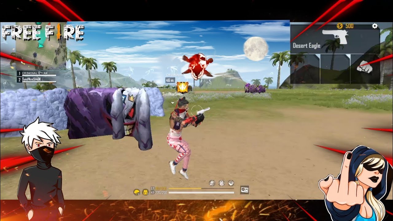 😈Free Fire || Headshot Montage😈Hacker or Wot?? ||