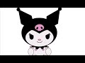Kuromi Digital Painting Tutorial #youtubeshorts #tiktok #kuromi