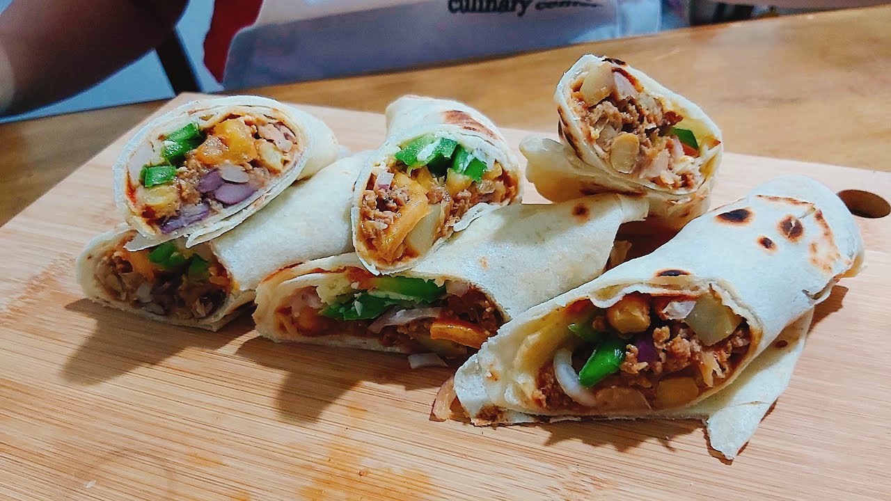 HOW TO make Soft Tortilla Bread Burrito Recipe Easy Follow Recipe