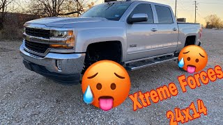 2018 LIFTED SILVERADO [24x14 XTREME FORCES ON 10” SUPERLIFT