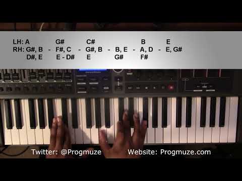 Mac Miller — ROS Piano Tutorial Easy Chords & Singing Melody